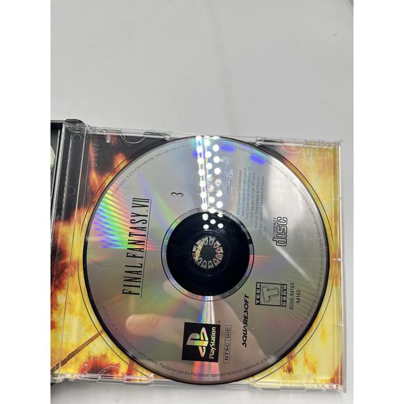 Final Fantasy 7 (Sony Playstation 1) PS1 Greatest Hits Green Label CIB Tested - Picture 6 of 10